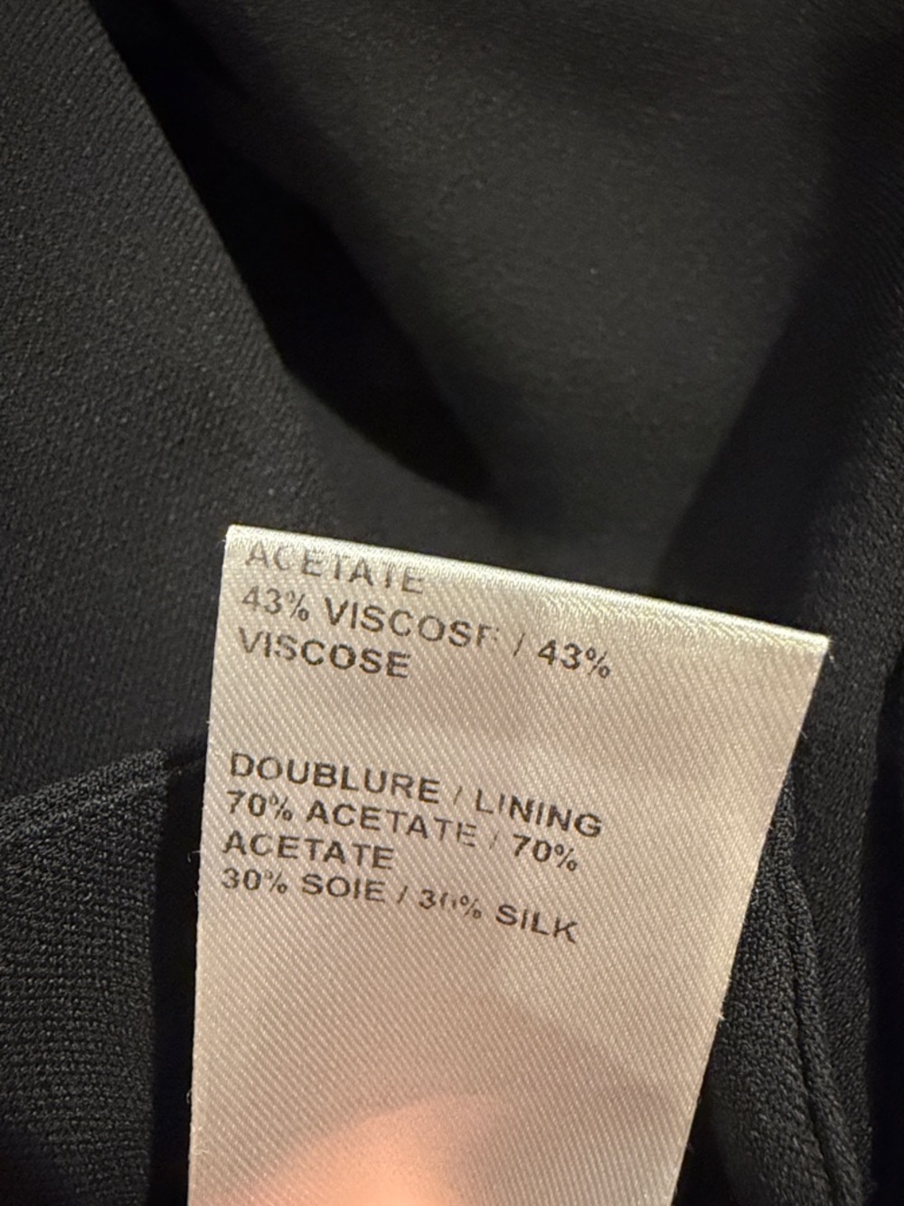 Chloe Women's Black Wrap Tie Pants - Picture 5 of 5